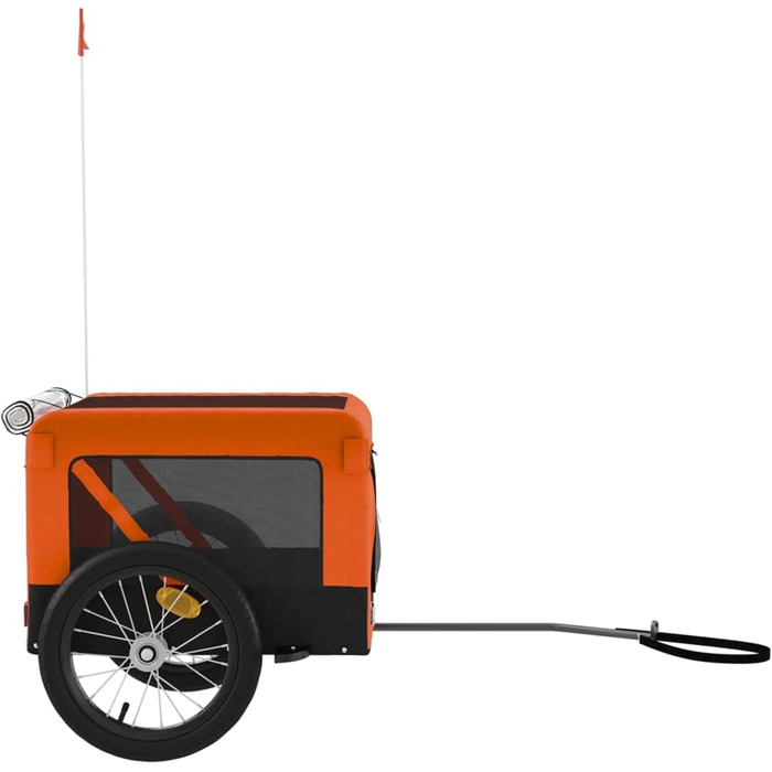 Трансформер для собак та котів Oxford, 63x123x66 см, чорний, модель 93916