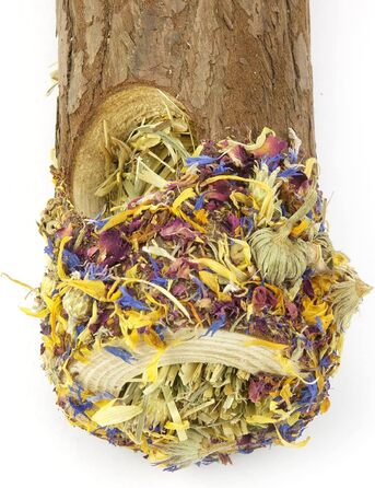 Mr. Crumble Сухий корм для гризунів Тунель-Туннель, 2 шт. Беззерновий тунель з квітами та травами для гризунів