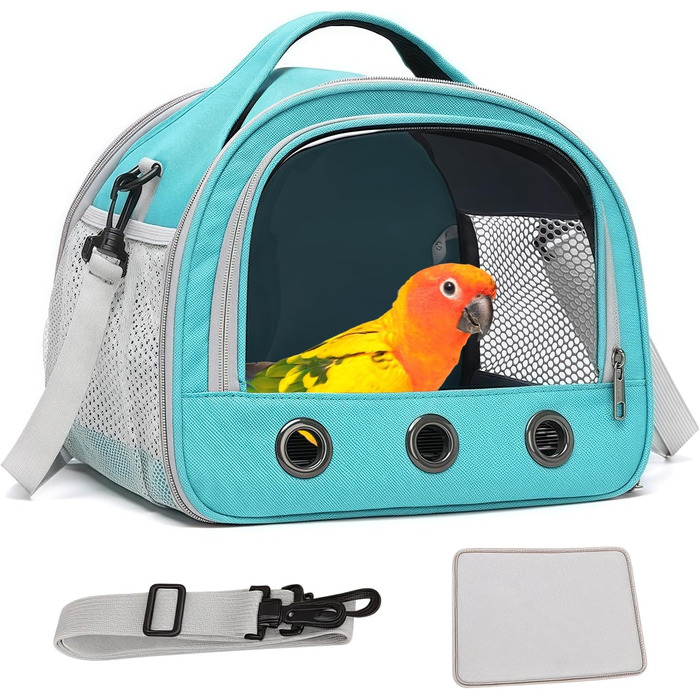 Транспортна сумка для кота та собаки, переноска для тварин 30x27x21 см