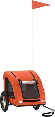 Причіп для собак на велосипед Orange Oxford, вантажний причіп, візок, Oxford