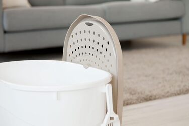 Котлован для котів Iris Ohyama TECL-20 Beige Mittel: закритий, XXL, BPA-free, для великих котів та кошенят