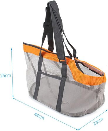 Сумка-переноска для тварин Toddmomy Mesh: дихаюча, для собак та котів, легка, складається, велика для цуценят та маленьких тварин