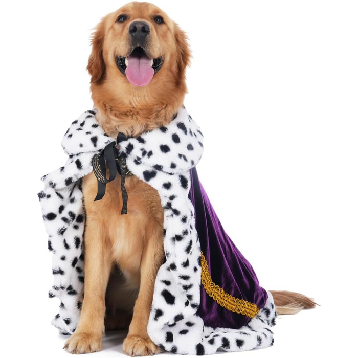 Розкішна шафа-будка для котів та собак Lovelyshop Pet Serial Lux, XL, фіолетовий/індиго, для косплею та костюмів на Хелловін (король, королева, принц, принцеса)