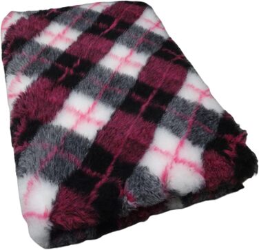 Кімоно для собак Vet-Bed Softbed Dry-Bed: неслизьке, 30 мм, 100x80 см, Diamond Fuchsia/Gray