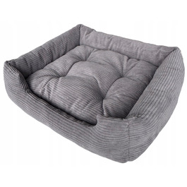 Лежак для собак Extrasen, сірий, 75 x 65 см