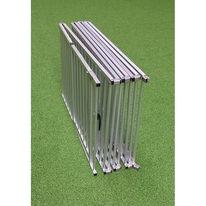 Callieway® Розкладна огорожа для цуценят ALUZAUN Safety Pro' 8-секційна (8м, 65см висота)