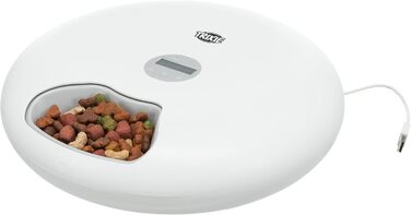 Автоматична годівниця для тварин Trixie TX5+1, біла