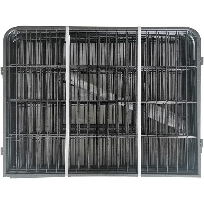 Металевий вольєр для собак та цуценят, переносний загон для тварин, 12 штук, 60 см