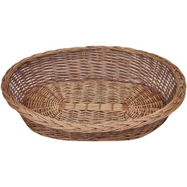 Корзина для собак Weide, лежанка для тварин, кошик для котів та собак, натуральний матеріал, 90 см