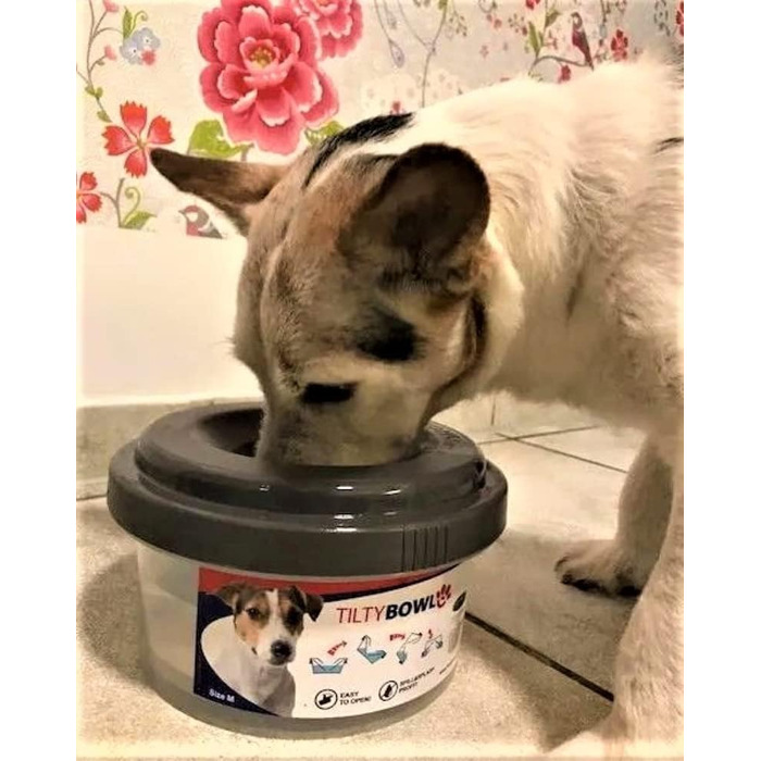 Миска для собак Tilty Bowl розмір M (рожева)