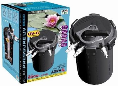 Фільтр для ставка Aquael Klarpressure з УФ-стерилізатором 8000 л, напірний, з самоочищенням