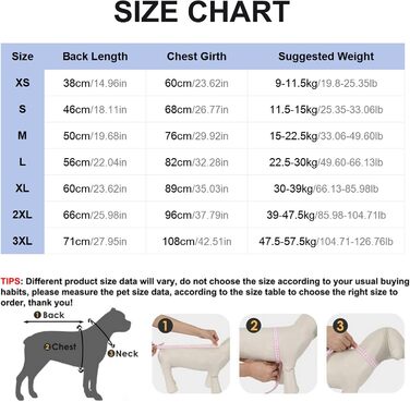 Зимовий теплий костюм для собак, піжама-комбінезон, теплий одяг для великих та середніх собак, м'який, для холодної погоди, блакитний (3XL, помаранчевий/червоний)