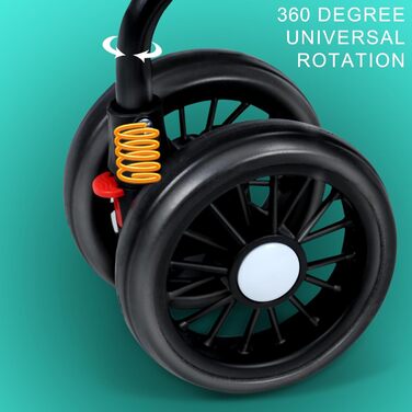 Візок для собак та котів, складний, до 7,5 кг, з підсклянником та сітковими вікнами