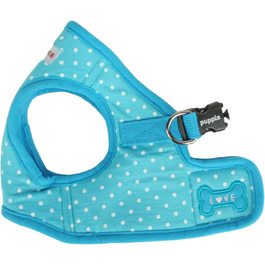 Шлея для собак Puppia Dotty B, м'яка нейлонова, зручна