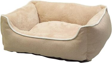 Ліжко для кота Nobby Komfortbett Classic ARNO кутовий, бежевий, 52 x 41 x 16 см