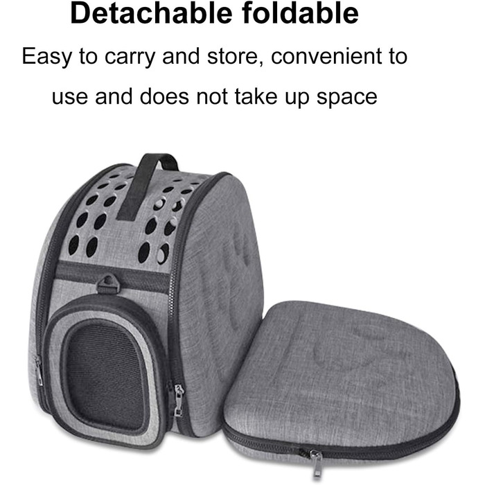 Транспортна сумка для собак і котів, переноска для тварин, дорожня сумка-переноска для маленьких собак і котів, до 4 кг, рожевий колір