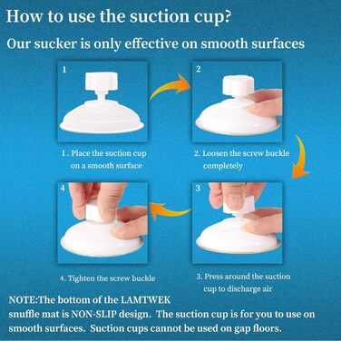 Килимок для собак-шукачів, інтелектуальна іграшка, блакитний, 43x53 см, миється, не ковзає