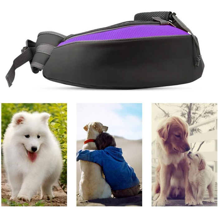 PETEMOO Сумка-переноска для собак і котів, рожева, для подорожей, з сіткою, до 2.5 кг