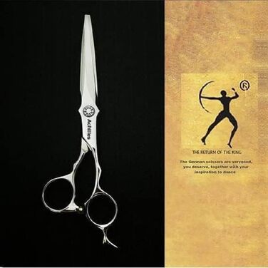 Набір професійних ножиць для волосся Titan 6 дюймів (1 шт.) - ножиці та ножиці для розрідження, сталь Японія