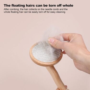 Щітка для тварин CEIEVER: видалення ворсу, підходить для довгої та короткої шерсті, швидке видалення линяючої шерсті та ковтунів