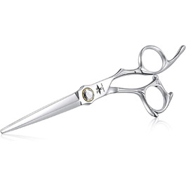 Професійна перукарська ножиця PURPLEBIRD 6 дюймів для стрижки та филирування, з японської сталі 440C, для жінок та чоловіків