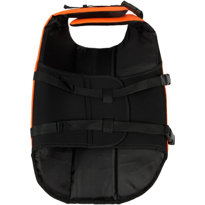 Світловідбиваюча жилетка для собак, рятувальний жилет для маленьких собак 0-3 кг, розмір XXS, помаранчевий