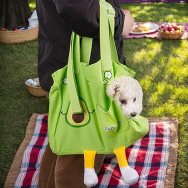 Сумка-переноска для собак Hitburu - регульована, з м'якими боковинами | Дихаюча для таксі, ветеринара, подорожей, міста, прогулянок, авто, транспорту, грумінгу