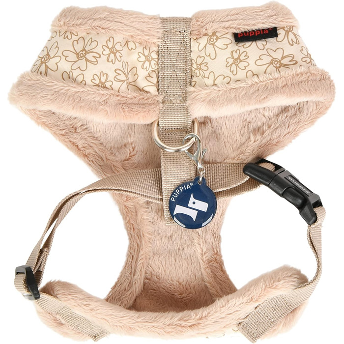 Шлейка для собак Пуппія Hepatica A, бежева, L - регульована та комфортна