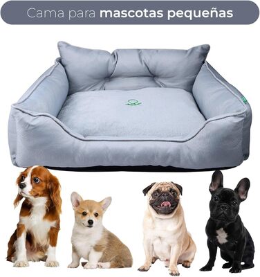 Ляжка для собак United Colors of Benetton, розмір M, сіра, 50 см, поліестер, ергономічна, для середніх собак, придатна для прання