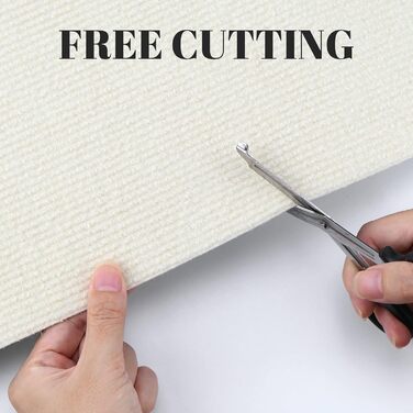 Килимок для дряпання котів, самоклеючий, 200x40 см, бежевий