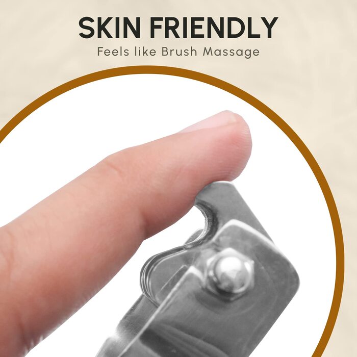 Гребінець для грумінгу підшерстка собак, котів та домашніх тварин FLAMIA & JABZ (14 лез)