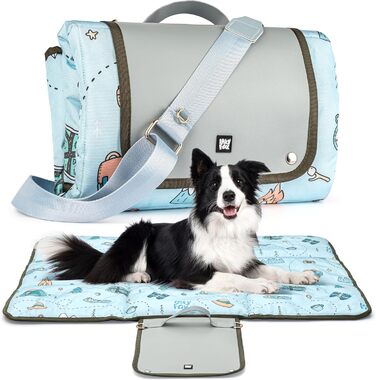 Водонепроникний килимок для собак | Зручний у подорожах, ізольований, з неслизькою поверхнею | Підходить для кемпінгу та відпочинку | Легкий, миючий, для собак