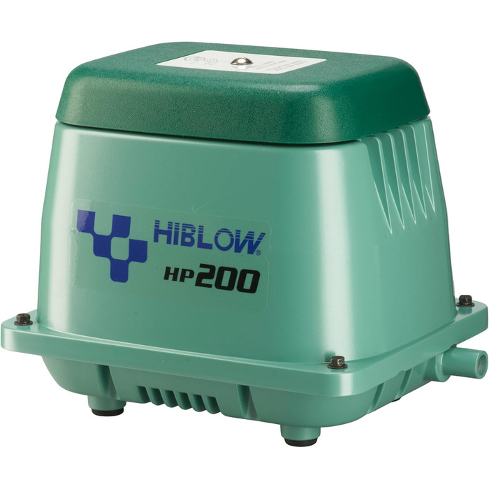 Компресор HiBlow HP-200, 230 л/хв, 1,3 м, вихід 18 мм, 210 Вт