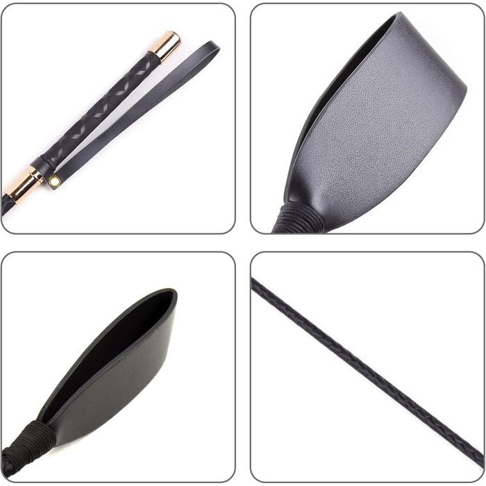 Крійська батогом FIYSON для верхової їзди, стрибків та перегонів, з PU-шкіри та справжньої шкіри, для щоденних тренувань