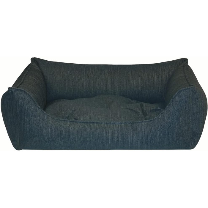Ліжко для собак Eco Dog Erde з знімним чохлом та м'якою начинкою, що стирається, для захисту суглобів, комфортне та міцне, преміум-якість, Made in Germany, розмір XL, блакитне