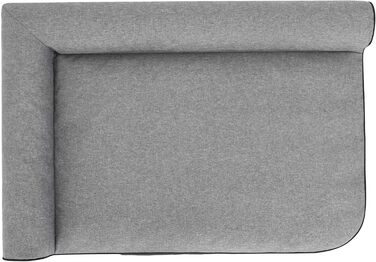 Крісло-ліжко для собак XL, 100x66 см, темно-сірий колір, EKOLEIN