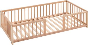 Лягушка для собак CoolDreams, велика, піднята, з бука, біла (натуральний колір)