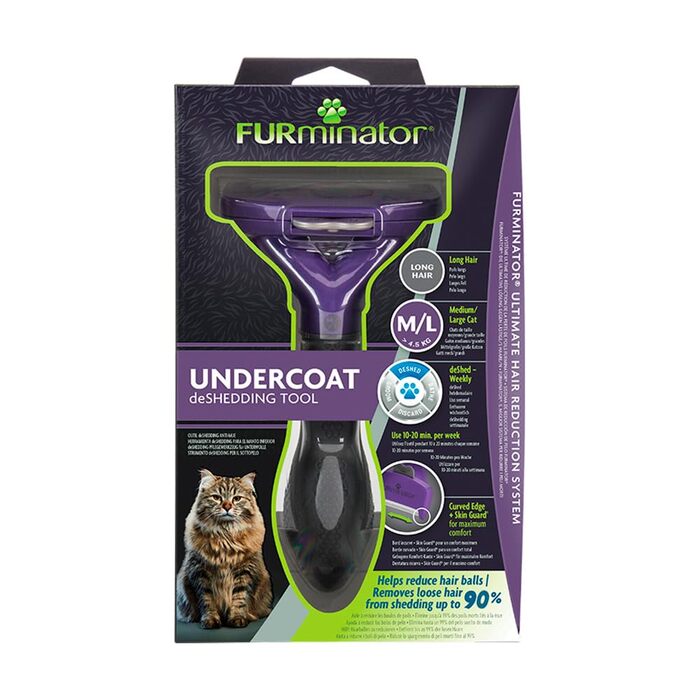Furminator для котів з довгою шерстю, великий (740.0122)