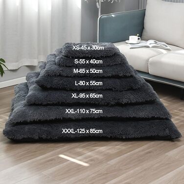 Лежанка для собак FANSU, м'яка, знімна та миється, жовта (XL, 95x65 см)