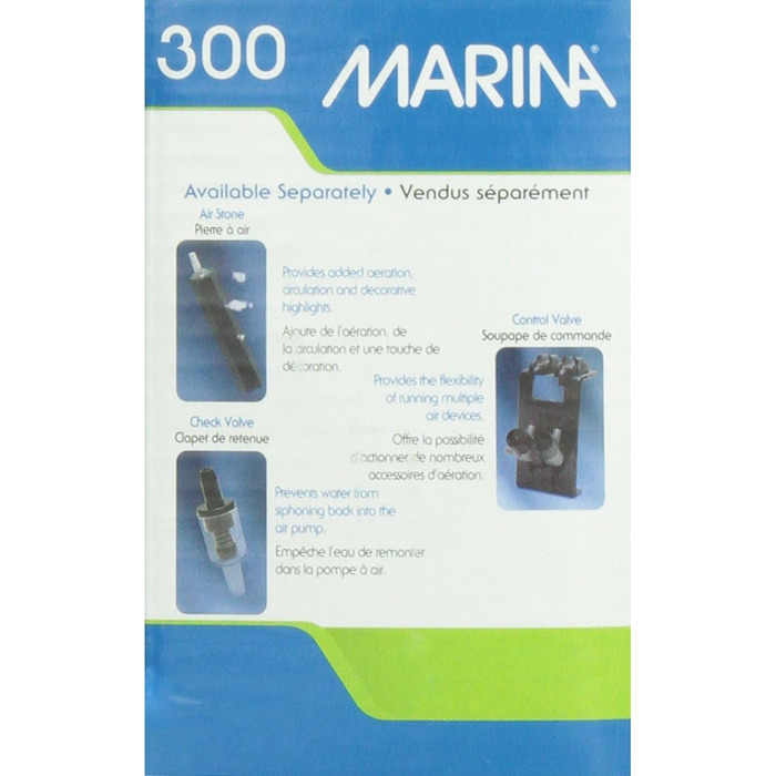 Marina 11118 компресор для акваріума 300, до 265 л, чорний
