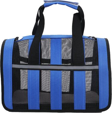 Транспортна сумка для тварин ITODA: переноска для собак та котів, водонепроникна, 43 x 27 x 26 см, блакитна