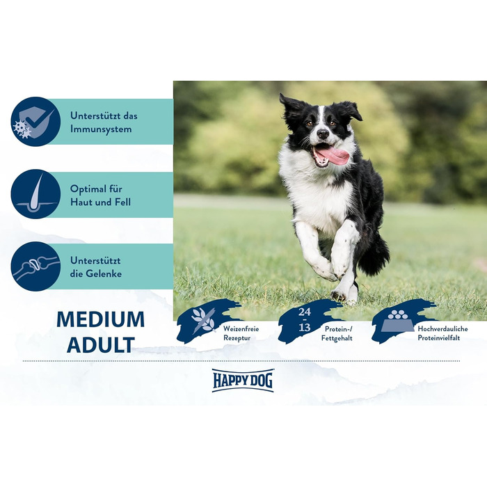 Корм для собак Happy Dog fit & vital Light, низькокалорійний, 4 кг