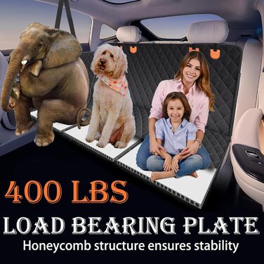 Водонепроникний килимок для собак у машину Crossarctic з жорсткою основою, захист від бруду та ковзання, для більшості авто та SUV