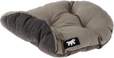 Крісло-лежанка для собак та котів Ferplast Relax, 65 x 42 см, бавовна, коричневе