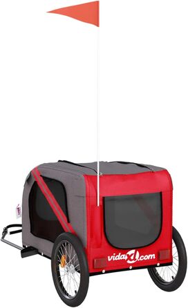 Навіс для велосипеда з переносною кліткою для собак та котів Oxford & Eisen, 133,5x69x73,5 см, модель 93880