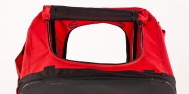 Транспортна переноска для собак та котів COOL PET, 102x69x80 см, складана, червона