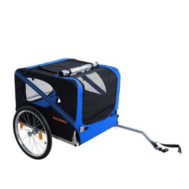 Причіп для велосипеда ESTEXO для тварин: собак, котів, інших домашніх улюбленців (Блакитний)