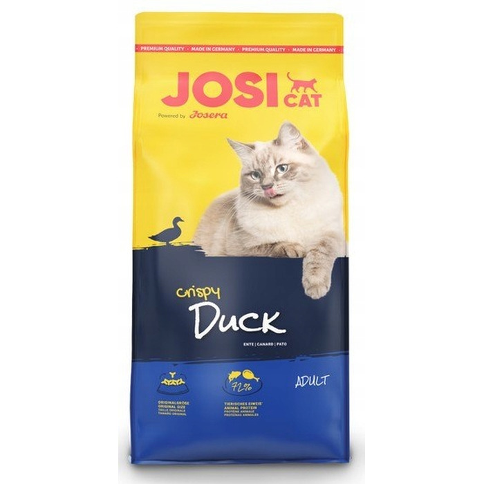 Сухий корм для котів Josera JosiCat Crispy Duck з качкою, 10 кг