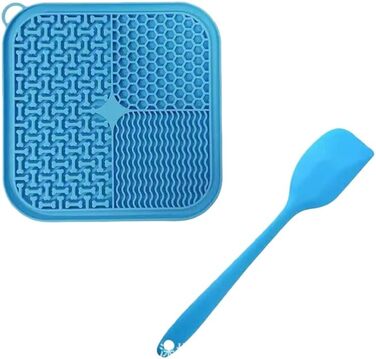 Набір мисок для собак та котів з повільною годівлею WANGQIQI (2 шт., 20*20 см)