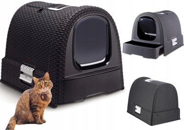 Закритий лоток для котів Curver, 51 x 39,5 x 39,5 см